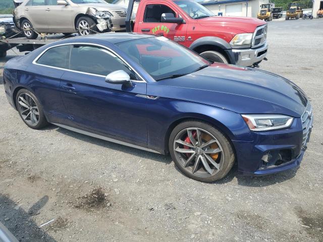 WAUR4AF56JA075735 - 2018 AUDI S5 PRESTIGE BLUE photo 4