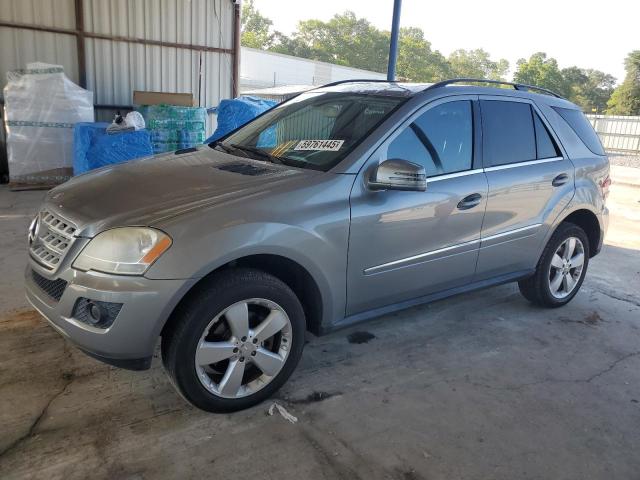 4JGBB8GB8BA745869 - 2011 MERCEDES-BENZ ML 350 4MATIC GRAY photo 1