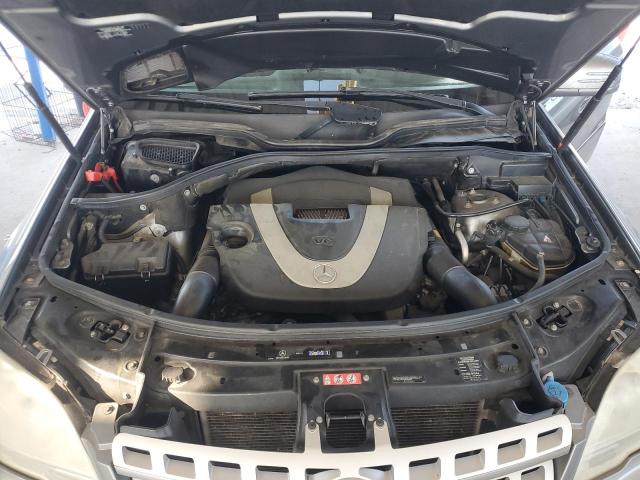 4JGBB8GB8BA745869 - 2011 MERCEDES-BENZ ML 350 4MATIC GRAY photo 12