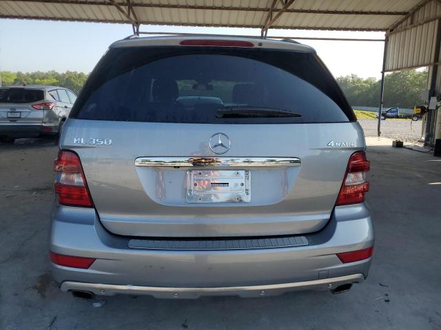 4JGBB8GB8BA745869 - 2011 MERCEDES-BENZ ML 350 4MATIC GRAY photo 6