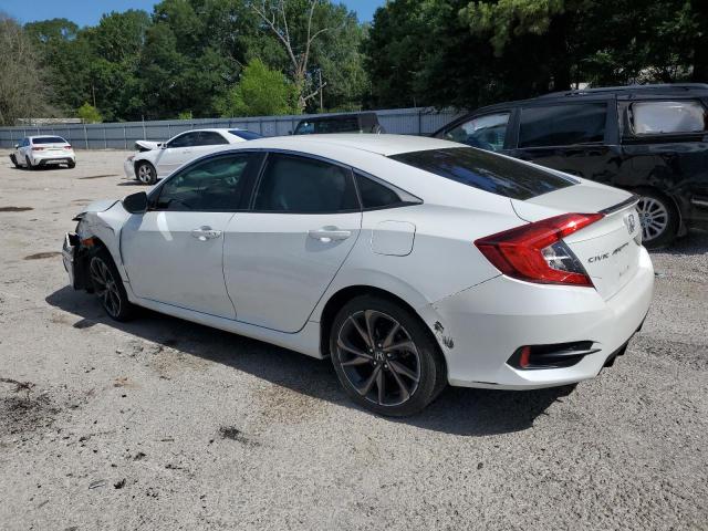 19XFC2F85KE011631 - 2019 HONDA CIVIC SPORT WHITE photo 2