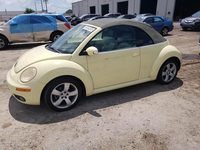 3VWSF31Y56M306594 - 2006 VOLKSWAGEN NEW BEETLE CONVERTIBLE OPTION PACKAGE 2 YELLOW photo 1