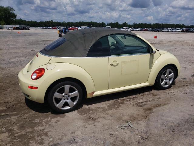 3VWSF31Y56M306594 - 2006 VOLKSWAGEN NEW BEETLE CONVERTIBLE OPTION PACKAGE 2 YELLOW photo 3