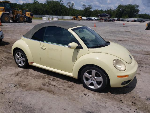 3VWSF31Y56M306594 - 2006 VOLKSWAGEN NEW BEETLE CONVERTIBLE OPTION PACKAGE 2 YELLOW photo 4