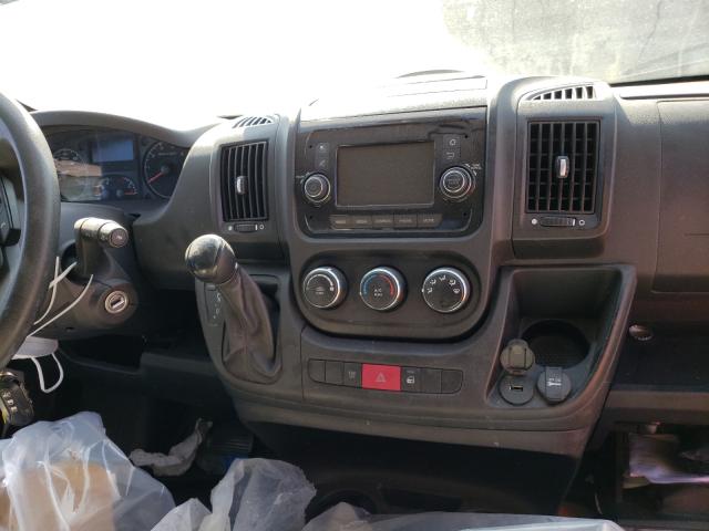 3C6TRVAG3KE565839 - 2019 RAM PROMASTER 1500 STANDARD WHITE photo 9