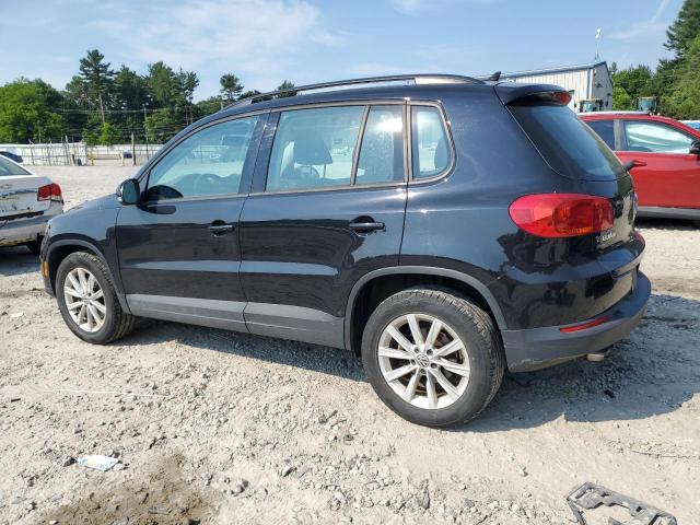 WVGBV7AX4HK053973 - 2017 VOLKSWAGEN TIGUAN S BLACK photo 2