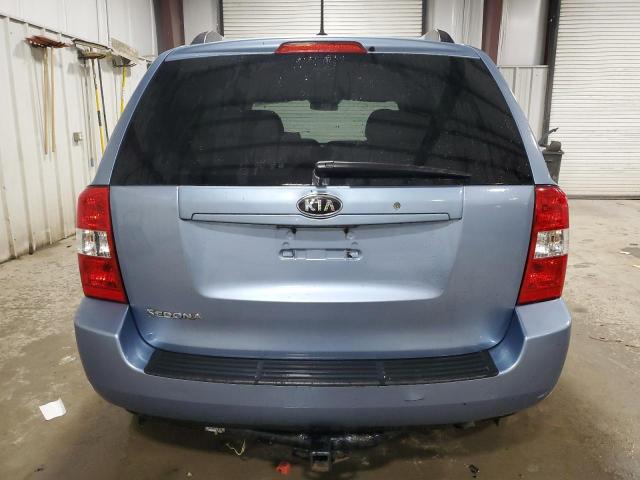 KNDMB133696320974 - 2009 KIA SEDONA BLUE photo 6