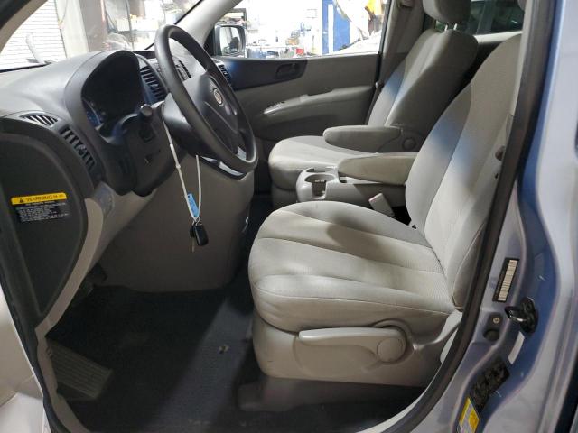 KNDMB133696320974 - 2009 KIA SEDONA BLUE photo 7