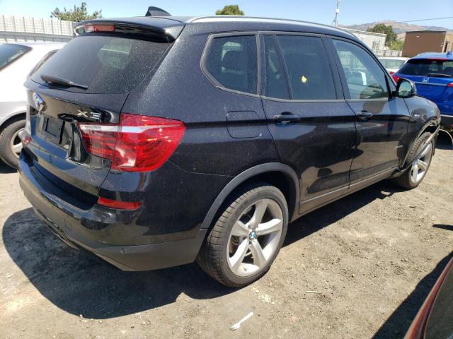 5UXWX9C50H0D97983 - 2017 BMW X3 XDRIVE28I BLACK photo 3