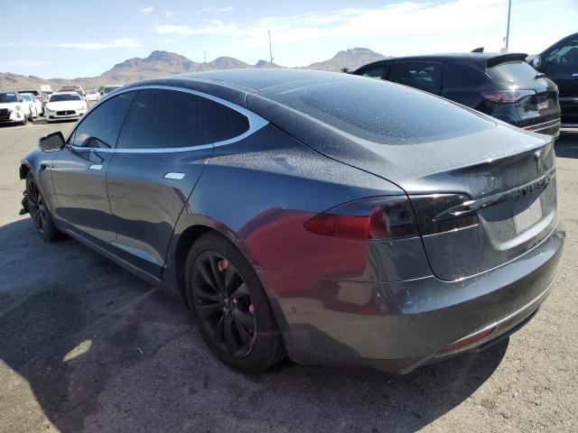 5YJSA1S15EFP60841 - 2014 TESLA MODEL S 灰色 照片 2