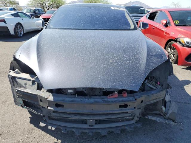 5YJSA1S15EFP60841 - 2014 TESLA MODEL S 灰色 照片 5