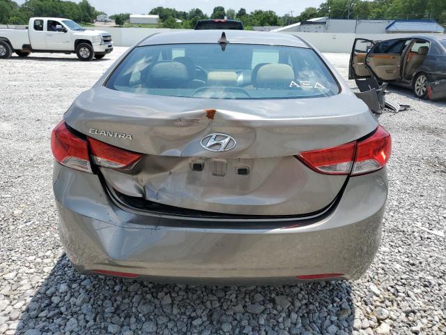 5NPDH4AE3DH421442 - 2013 HYUNDAI ELANTRA GLS GOLD photo 6