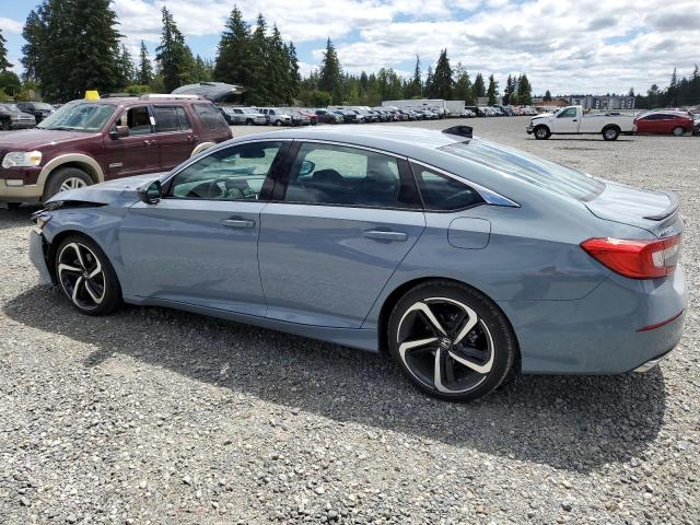 1HGCV2F3XNA023705 - 2022 HONDA ACCORD SPORT BLUE photo 2