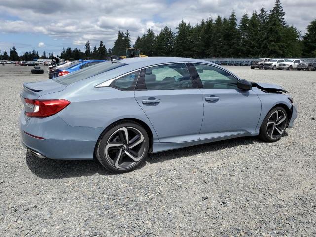 1HGCV2F3XNA023705 - 2022 HONDA ACCORD SPORT BLUE photo 3