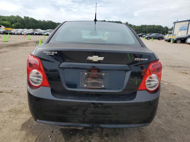 1G1JA5SH1C4158645 - 2012 CHEVROLET SONIC LS შავი ფოტო 6