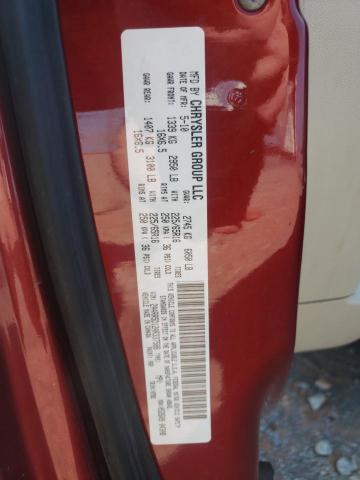 2A4RR5D12AR337588 - 2010 CHRYSLER TOWN & COU TOURING 红色 照片 13