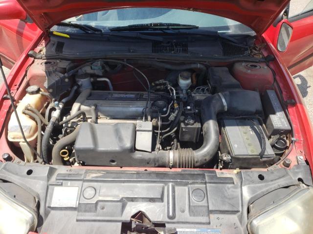 1G1JH52F637295721 - 2003 CHEVROLET CAVALIER LS SPORT RED photo 11