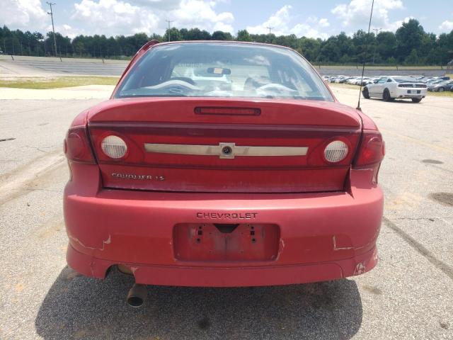 1G1JH52F637295721 - 2003 CHEVROLET CAVALIER LS SPORT RED photo 6