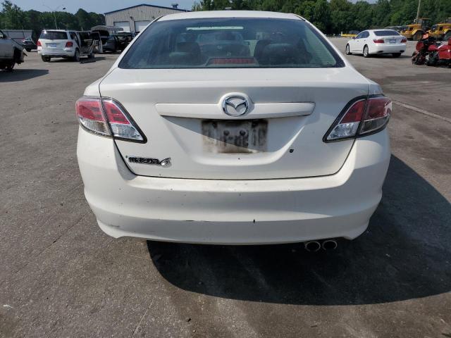 1YVHP82AX95M40319 - 2009 MAZDA 6 I WHITE photo 6