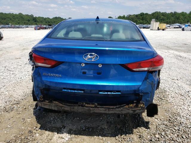 5NPD84LF7HH121110 - 2017 HYUNDAI ELANTRA SE BLUE photo 6