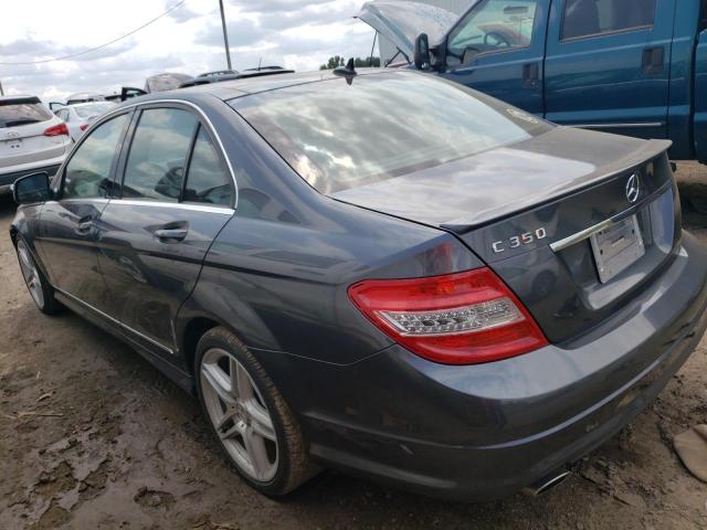 WDDGF56X88F167851 - 2008 MERCEDES-BENZ C 350 GRAY photo 2