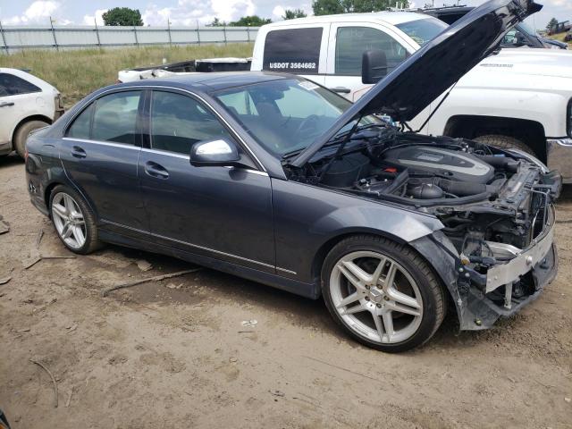 WDDGF56X88F167851 - 2008 MERCEDES-BENZ C 350 GRAY photo 4