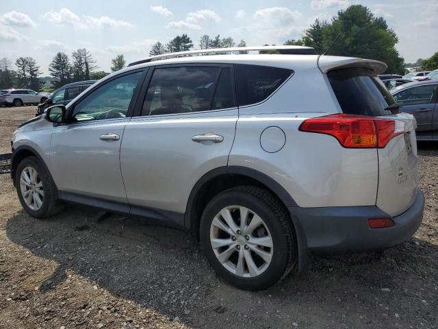 2T3DFREV2DW063742 - 2013 TOYOTA RAV4 LIMITED SILVER photo 2