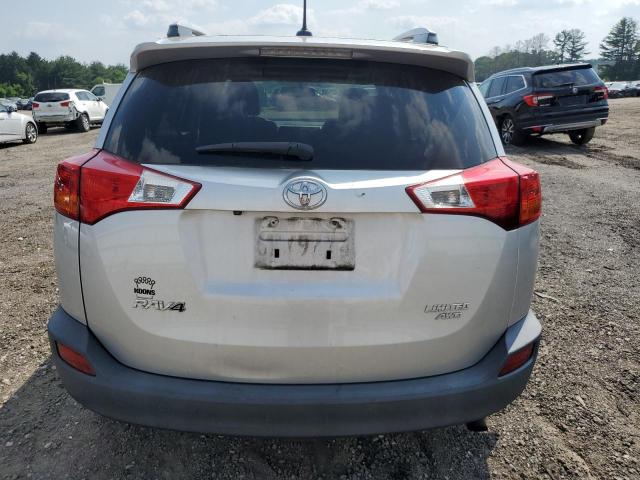 2T3DFREV2DW063742 - 2013 TOYOTA RAV4 LIMITED SILVER photo 6