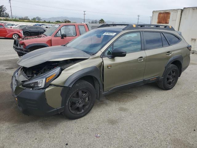 4S4BTGUD8P3221792 - 2023 SUBARU OUTBACK WILDERNESS GREEN photo 1