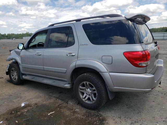 5TDBT48A56S271453 - 2006 TOYOTA SEQUOIA LIMITED SILVER photo 2