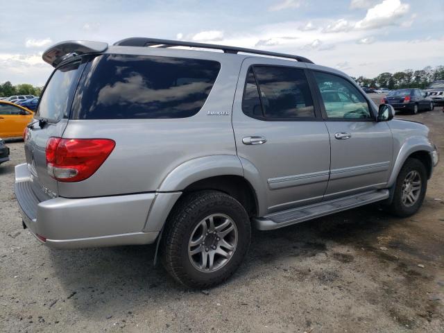 5TDBT48A56S271453 - 2006 TOYOTA SEQUOIA LIMITED SILVER photo 3