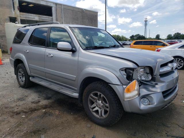 5TDBT48A56S271453 - 2006 TOYOTA SEQUOIA LIMITED SILVER photo 4