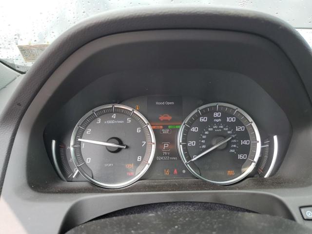 19UUB1F55LA002282 - 2020 ACURA TLX TECHNOLOGY შავი ფოტო 9