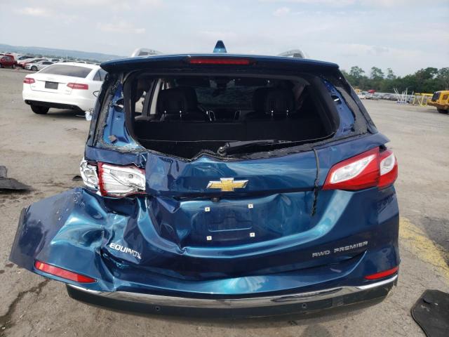 2GNAXXEV3K6249827 - 2019 CHEVROLET EQUINOX PREMIER BLUE photo 6