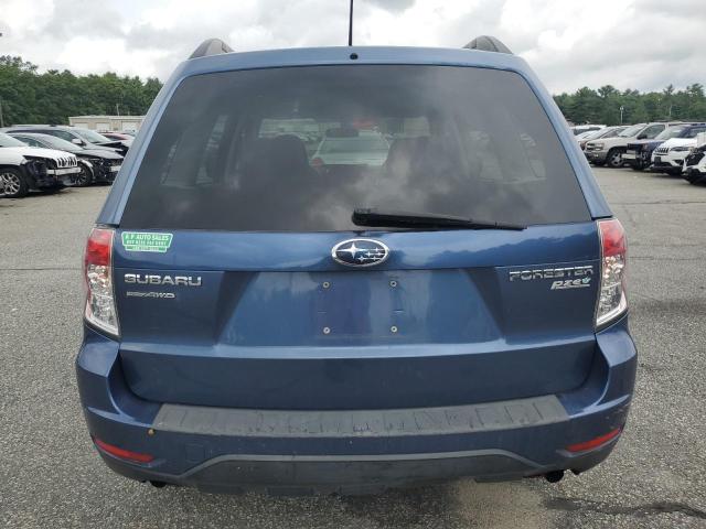 JF2SHABC9BG736669 - 2011 SUBARU FORESTER 2.5X BLUE photo 6