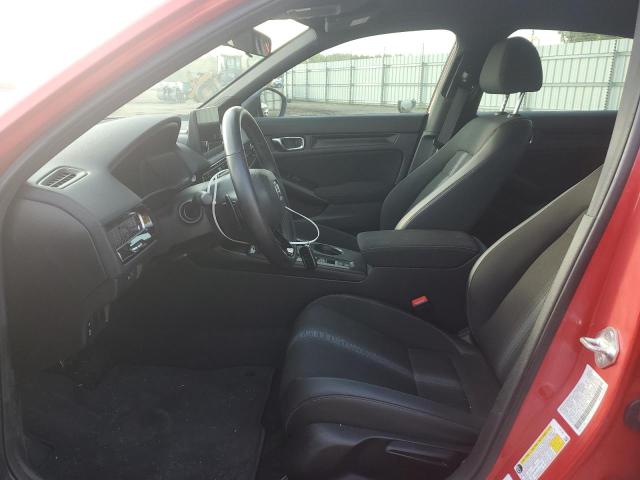 2HGFE2F51NH535336 - 2022 HONDA CIVIC SPORT RED photo 7