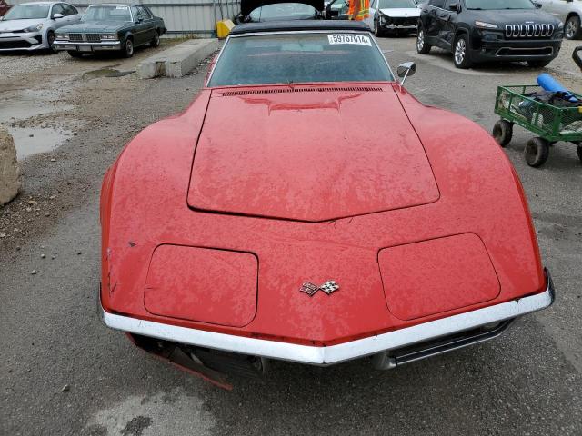 194678S412728 - 1968 CHEVROLET CORVETTE RED photo 5