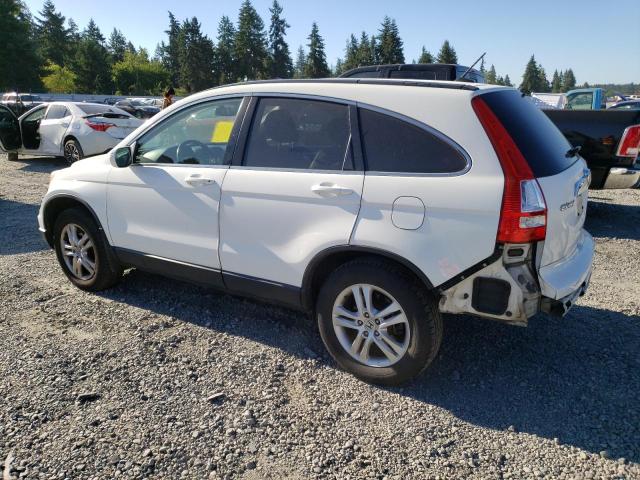 JHLRE4H77BC015794 - 2011 HONDA CR-V EXL WHITE photo 2