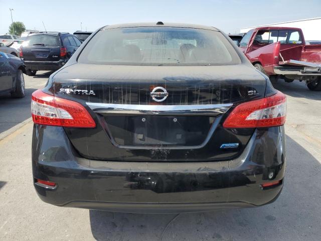 3N1AB7APXEY227098 - 2014 NISSAN SENTRA S BLACK photo 6