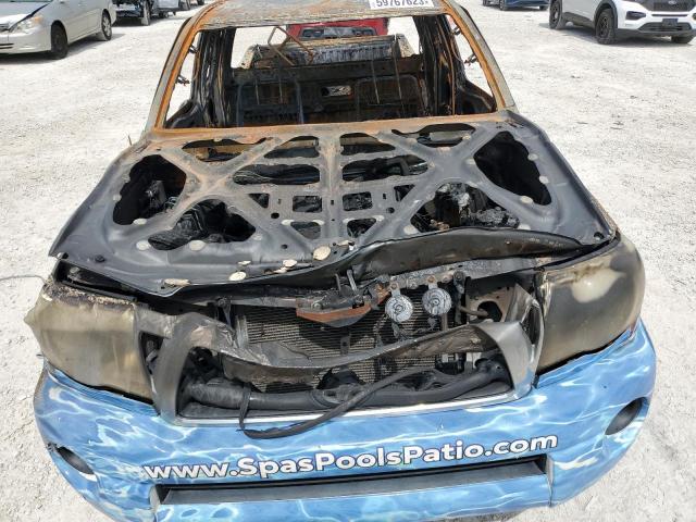 5TETX22N65Z050583 - 2005 TOYOTA TACOMA ACCESS CAB დამწვარი ფოტო 11