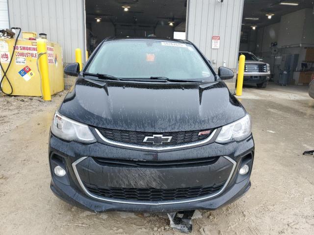 1G1JD6SHXJ4125993 - 2018 CHEVROLET SONIC LT შავი ფოტო 5