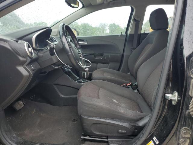 1G1JD6SHXJ4125993 - 2018 CHEVROLET SONIC LT შავი ფოტო 7