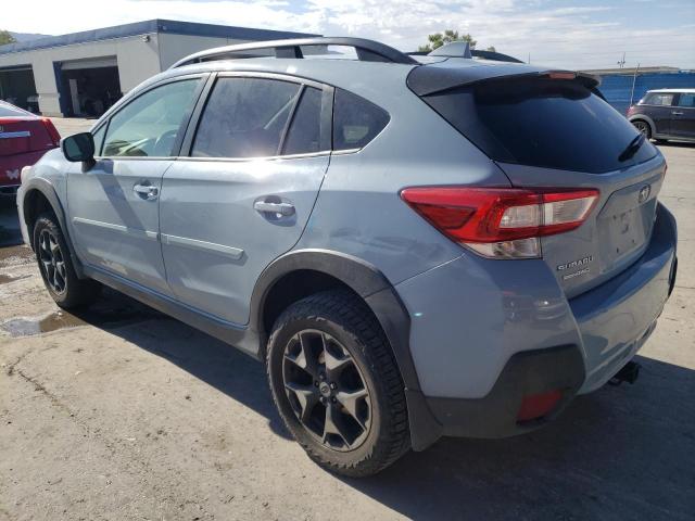 JF2GTADC4J8269560 - 2018 SUBARU CROSSTREK PREMIUM GRAY photo 2