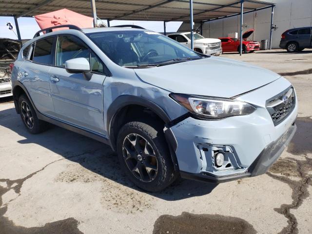 JF2GTADC4J8269560 - 2018 SUBARU CROSSTREK PREMIUM GRAY photo 4