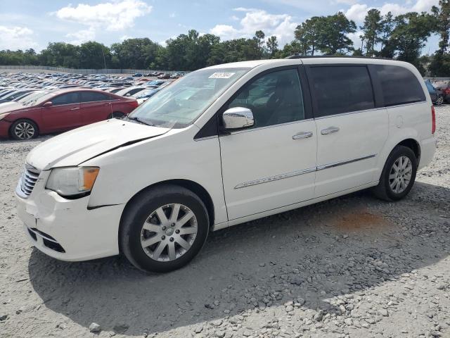 2C4RC1CG0CR227101 - 2012 CHRYSLER TOWN & COU TOURING L WHITE photo 1