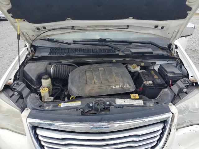 2C4RC1CG0CR227101 - 2012 CHRYSLER TOWN & COU TOURING L WHITE photo 12