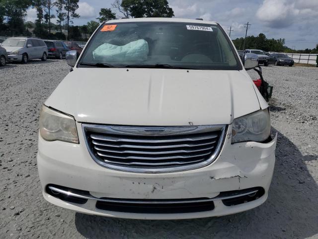 2C4RC1CG0CR227101 - 2012 CHRYSLER TOWN & COU TOURING L WHITE photo 5