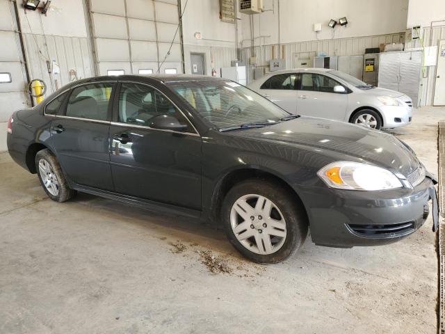 2G1WG5E3XC1308235 - 2012 CHEVROLET IMPALA LT BLACK photo 4