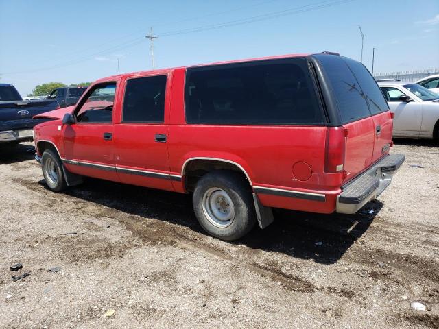 1GNEC16R8XJ467607 - 1999 CHEVROLET SUBURBAN C1500 RED photo 2