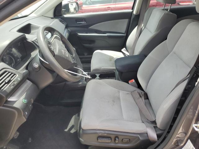 5J6RM4H59FL067958 - 2015 HONDA CR-V EX GRAY photo 7